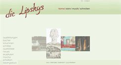 Desktop Screenshot of die-lipskys.de